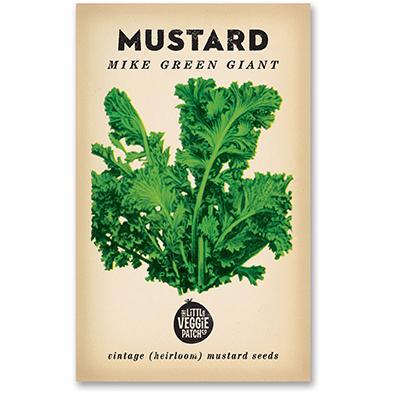 Heirloom Seeds - Mustard (Mike Green Giant)