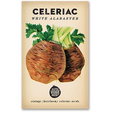 Heirloom Seeds - Celeriac (White Alabaster)