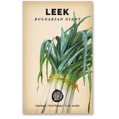 Heirloom Seeds - Leek (Bulgarian Giant)