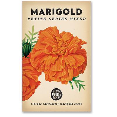 Heirloom Seeds - Marigold (Petite Series Mixed)