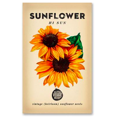 Heirloom Seeds - Sunflower (Hi-Sun)