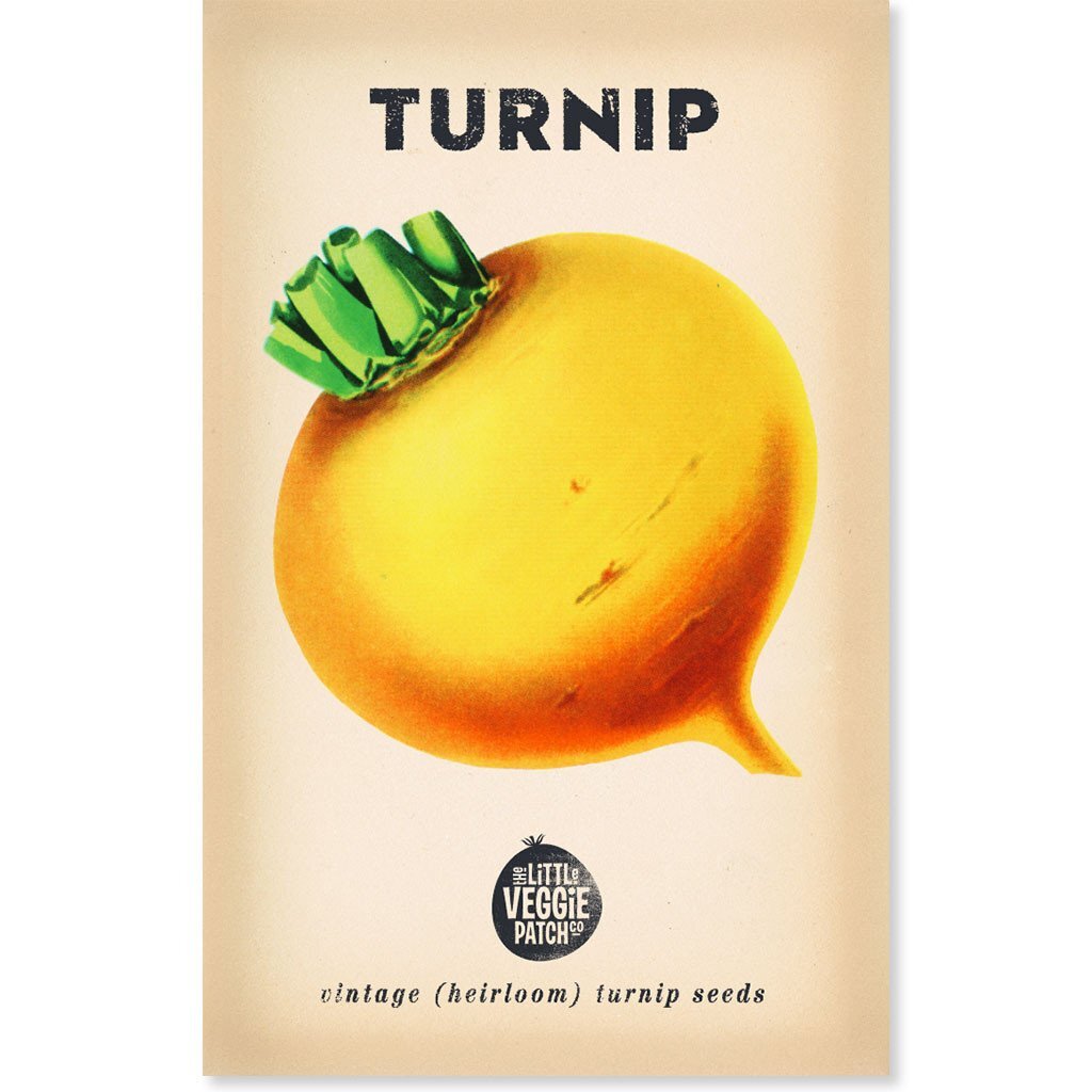 Heirloom Seeds - Turnip (Purple Top)