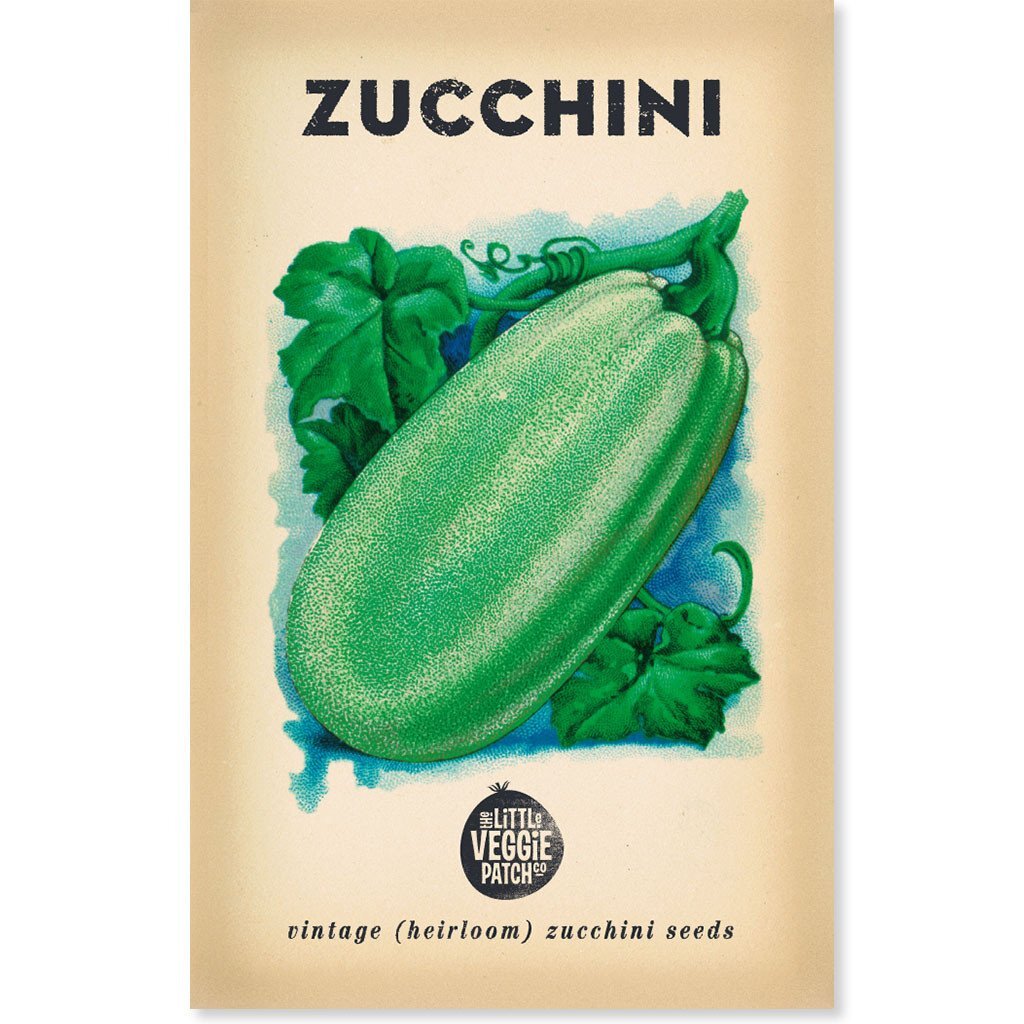 Heirloom Seeds - Zucchini (Black Beauty)