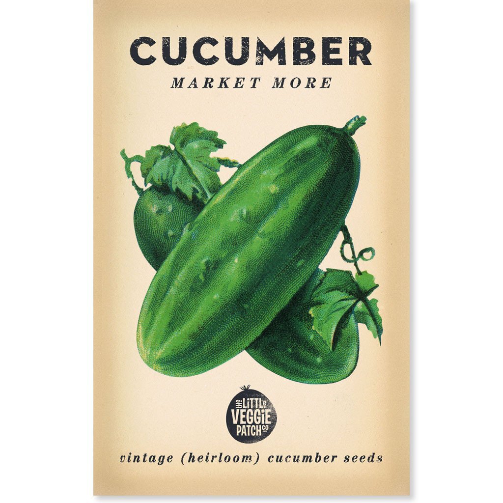 Heirloom Seeds - Cucumber (Poinsett)