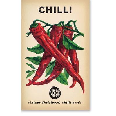 Heirloom Seeds - Chilli (Cayenne)