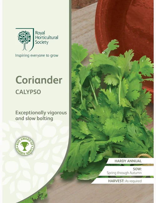 RHS Seeds - Coriander Calypso