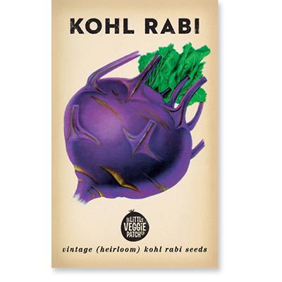 [3906_4171] Heirloom Seeds - Kohl Rabi