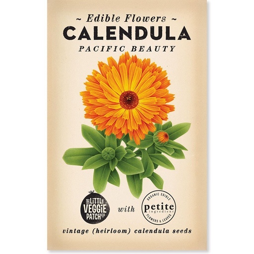 [3906_4141] Heirloom Seeds - Calendula (Princess Mix)