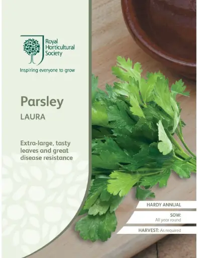 RHS Seeds - Parsley Laura