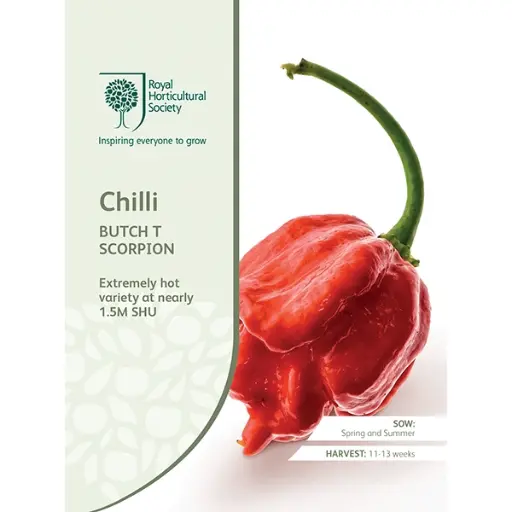 RHS Seeds - Chilli Carolina Reaper