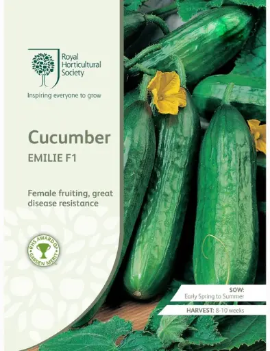 RHS Seeds - Cucumber Emile F1