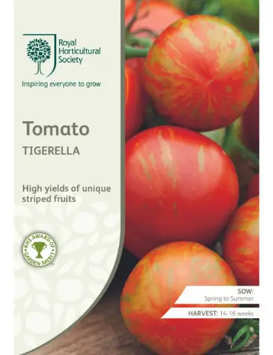 RHS Seeds - Tomato Tigerella