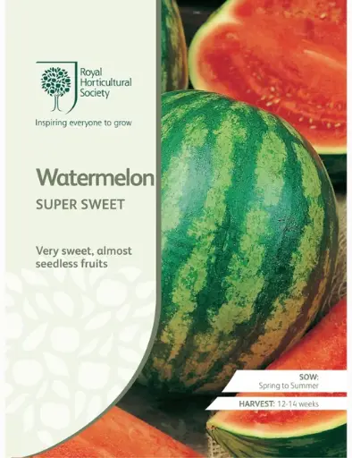 RHS Seeds - Watermelon Super Sweet