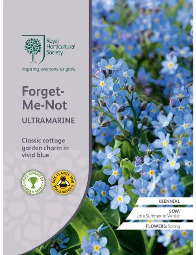 RHS Seeds - Forget-me-not Ultramarine